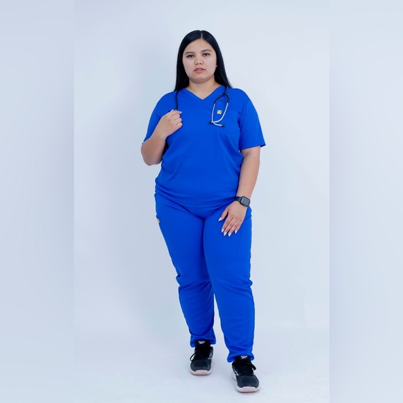 EXTRA LARGE Size Top and Jogger Scrub Set - Picture 3 of 12